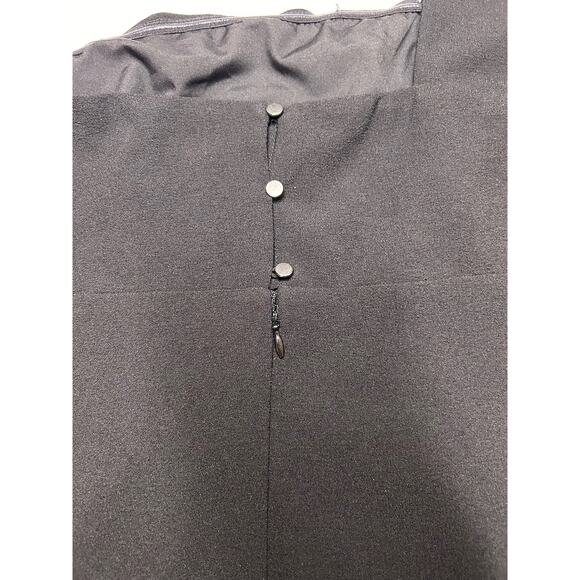 NEW! NICOLE MILLER LOLA Crepe One Shoulder Mini Dress Size 14. NWOT - Picture 7 of 8